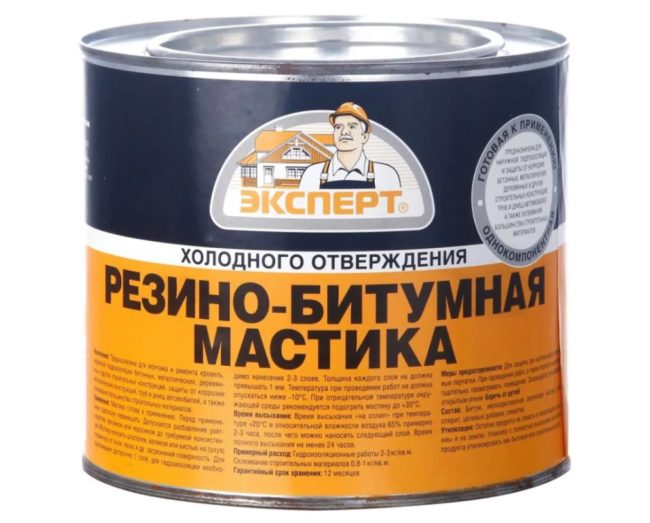 Фото Битумная мастика