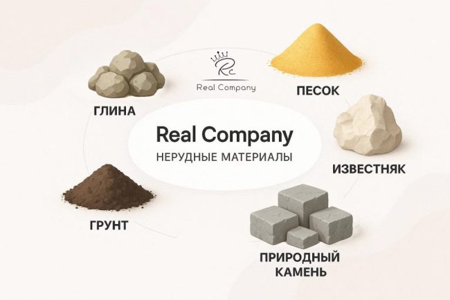 Нерудные материалы в СПб от Реал Компани.