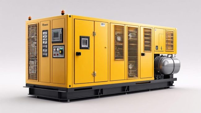 Модель дизельного генератора мощностью 1000 кВт