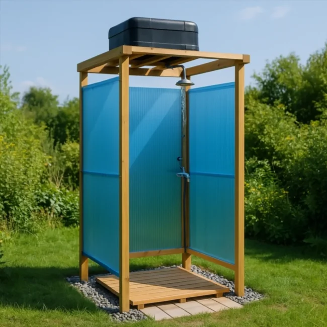 Как сделать летний душ на участке: пошаговая инструкция, материалы и нюансы установки