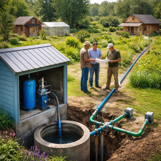 Два СНТ и одна скважина: что нужно учитывать при совместном использовании водоснабжения