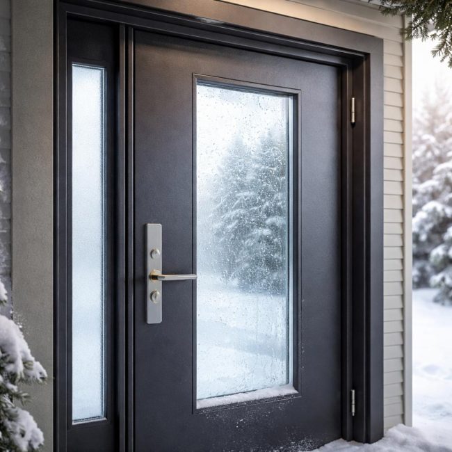 Дверь с терморазрывом и окном: конструкция, назначение и реальные ограничения