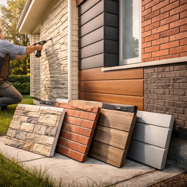 Фасадные панели: виды, особенности и выбор для вашего дома