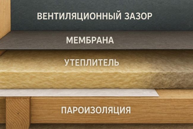 Чем закрыть утеплитель на холодном чердаке: обзор материалов и пошаговая инструкция