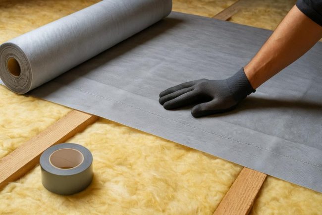 Чем закрыть утеплитель на холодном чердаке: обзор материалов и пошаговая инструкция