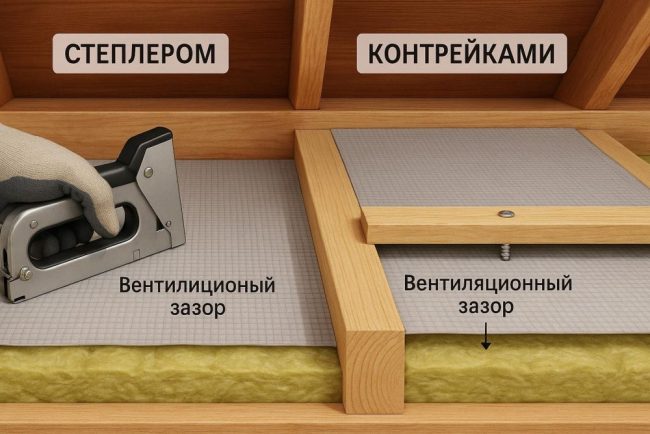 Чем закрыть утеплитель на холодном чердаке: обзор материалов и пошаговая инструкция