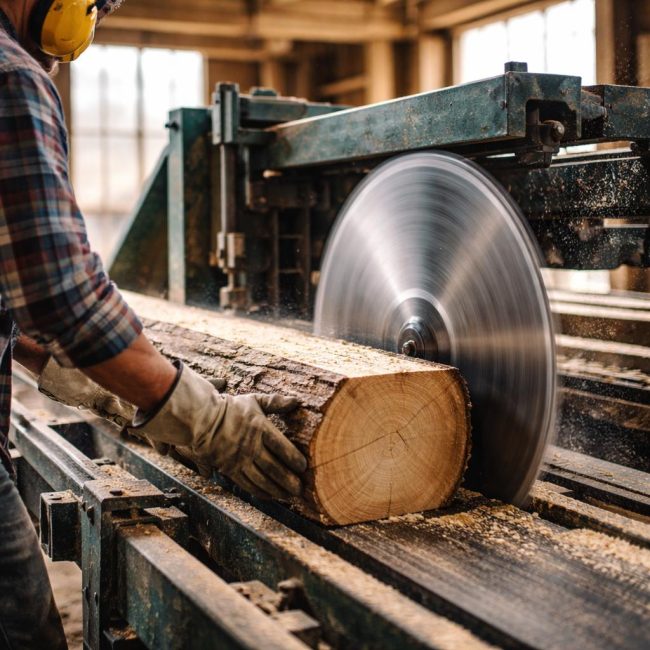 Как пилить на дисковой пилораме: основные принципы и советы