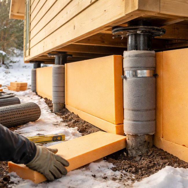 Надо ли утеплять винтовой фундамент: вопросы, аспекты и практические соображения