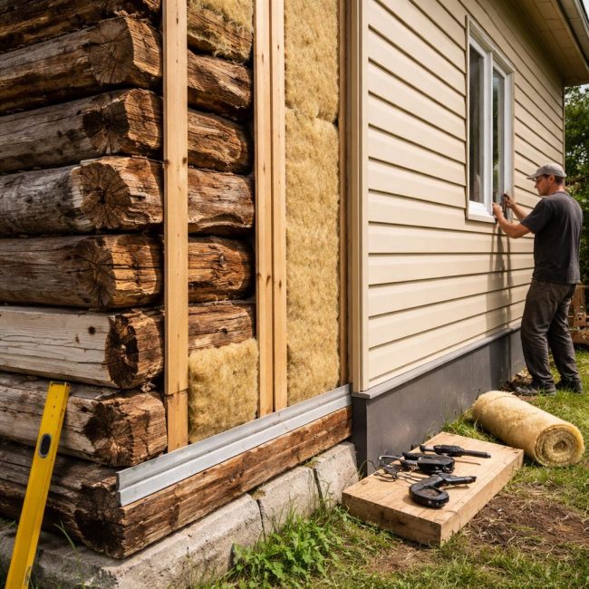 Обшивка старого дома сайдингом: что происходит с конструкцией и фасадом