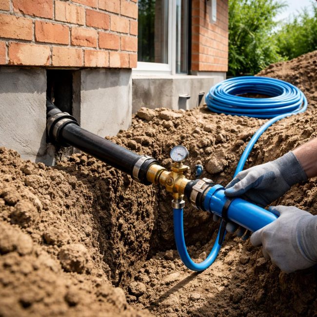 Подвод водоснабжения к частному дому: принципы, варианты и инженерные ограничения