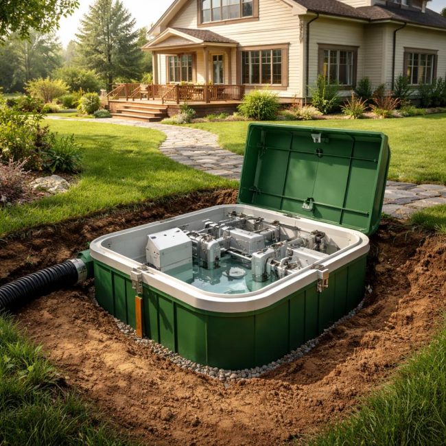 Автономная канализация для постоянного проживания: чем отличается от «дачной» и как не ошибиться с выбором