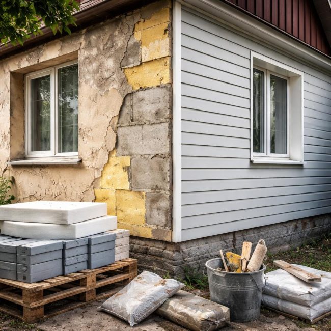 Бюджетная отделка фасада дома при ограниченных средствах: где экономия действительно работает, а где приводит к проблемам