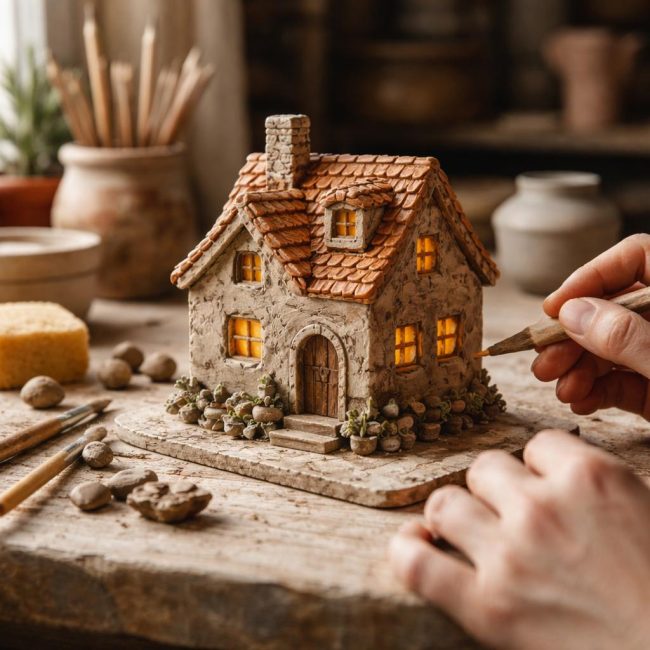 Домик из керамики своими руками: принципы, возможности и ограничения