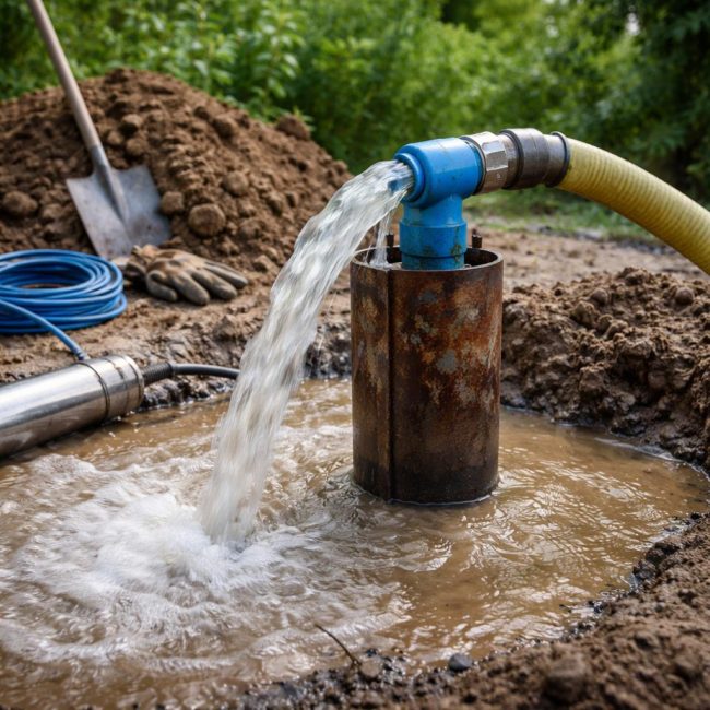 Сколько времени прокачивают скважину после бурения и от чего это зависит