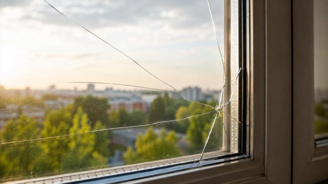 Почему стекло в окне может треснуть без удара: причины, признаки и факторы риска